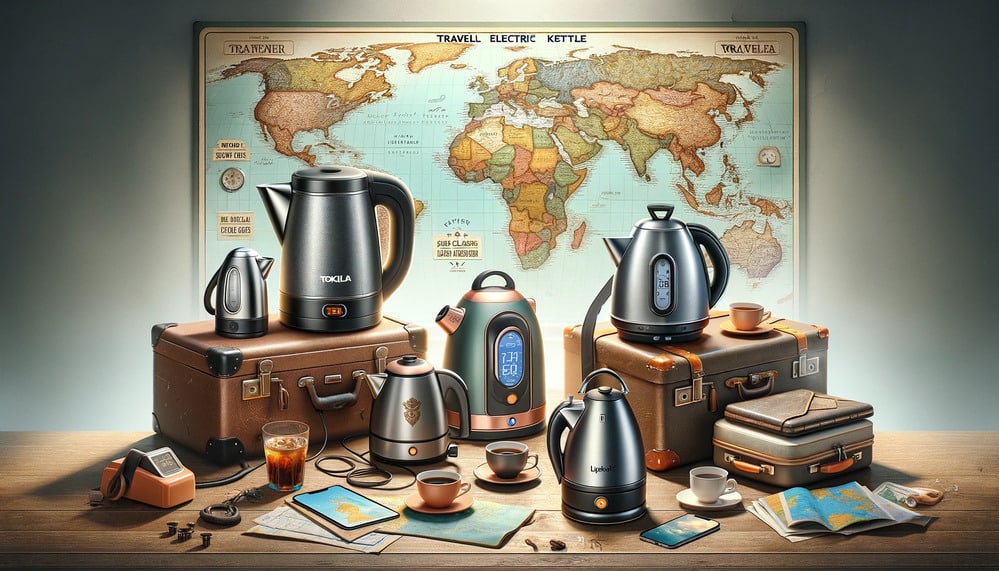 Travel Portable Foldable Electric Kettle